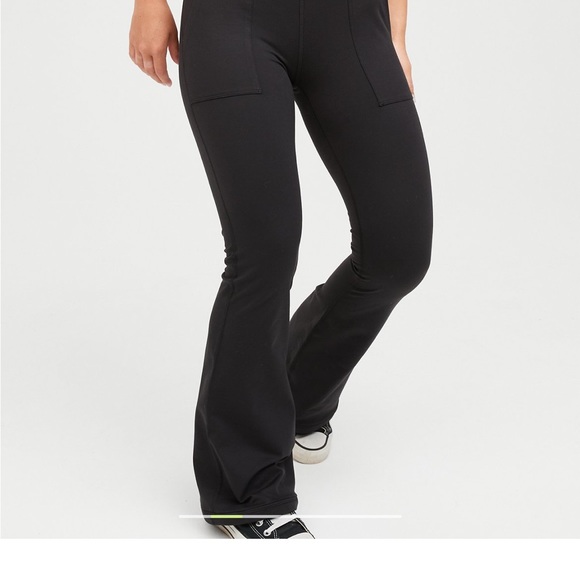 Aerie fold down flared leggings - Picture 7 of 8